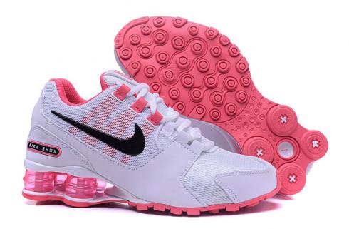 Nike Air Shox Avenue 802 Wit Roze Zwart Damesschoenen