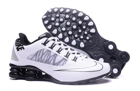 Nike Air Shox 808 Hardloopschoenen Heren Wit Zwart
