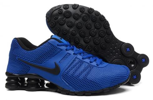 Nike Shox Current 807 Net Hommes Chaussures Royal Bleu Noir
