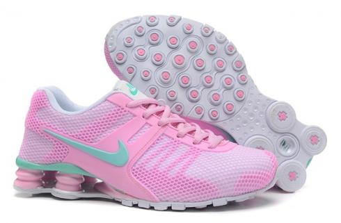 Женская обувь Nike Shox Current 807 Net Розовый Белый Мятно-Зеленый
