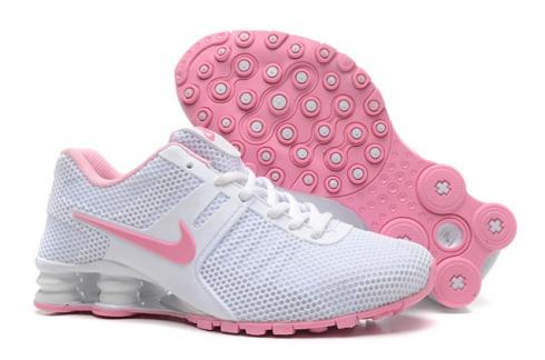 Женские туфли Nike Shox Current 807 Net Белый Розовый
