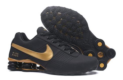 Nike Air Shox Deliver 809 Hommes Chaussures de course Noir Or
