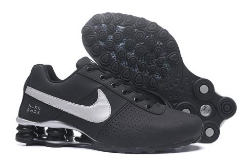 Nike Air Shox Deliver 809 Heren Hardloopschoenen Zwart Zilver
