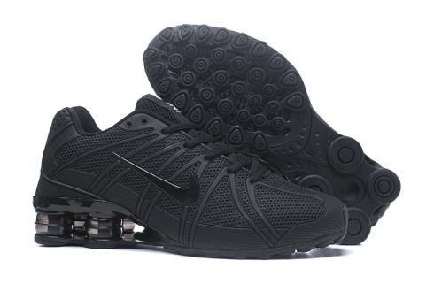 Nike Air Shox OZ TPU Men รองเท้าวิ่งสีดำล้วน
