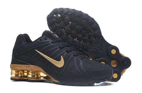 Nike Air Shox OZ TPU Pánské běžecké boty Black Gold