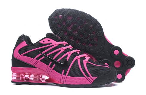 Nike Air Shox OZ TPU Women รองเท้าวิ่งสีดำสีชมพู