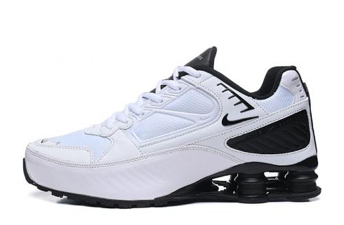 2020 Nike Air Shox Enigma białe czarne buty sportowe do biegania BQ9001-110