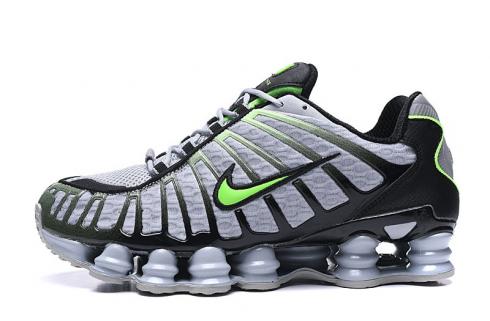Nike Shox TL 1308 狼灰綠黑色跑步鞋 AV3595-203