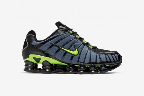 Nike Shox Tl CI7692-400 Volt Black Thunderstorm