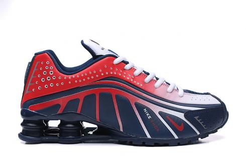 Nike Air Shox R4 Neymar Jr. נעלי ריצה כחול כהה אדום נעלי ריצה BV1387-406