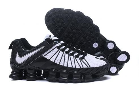 Nike Shox TLX Hommes Chaussures de style décontracté TPU Noir Blanc
