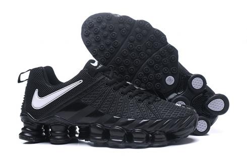 Nike Shox TLX Hombres Zapatos de estilo casual TPU Trible Negro Blanco Logo P