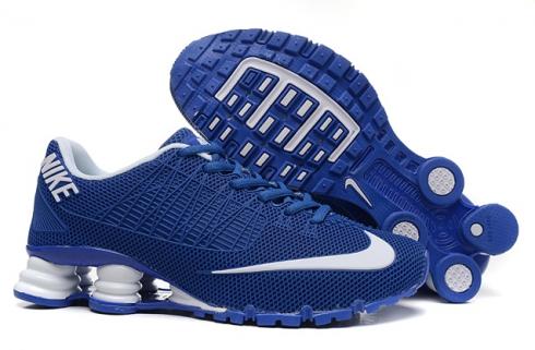Nike Shox Turbo 21 KPU Herrenschuhe Sneakers Blau Weiß