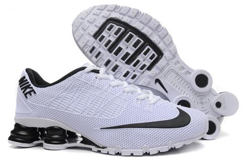 Nike Shox Turbo 21 KPU Men Shoes Sneakers Pure White Black - Nike Shox ...