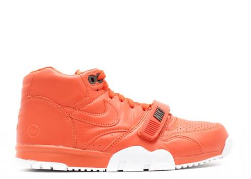 Nike Fragment Design X Air Trainer 1 Mid Sp Rust White 806942-881 .