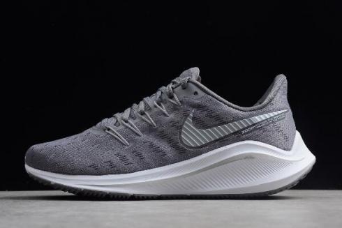 Mujer Nike Air Zoom Vomero 14 Wolf Ash Gris Oscuro Blanco Negro AH7858 001
