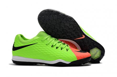 Nike Hypervenom X Finale II TF สีเขียวสีส้มสีดำ