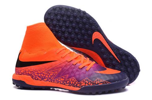 Nike Hypervenom Phantom II FG Floodlights Pack Soccers Chaussures de Football Orange Noir
