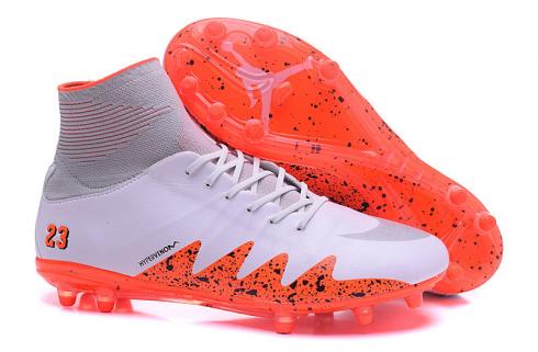 Buty Piłkarskie Nike Hypervenom Phantom II NJR JORDAN Soccers Biały Czerwony