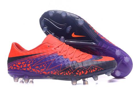 Nike Hypervenom Phinish Neymar FG Orange Purple Футбольные бутсы