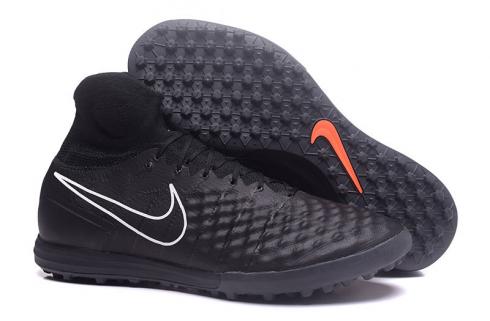 Nike Magista Obra II TF Soccers Shoes ACC Waterproof Negro