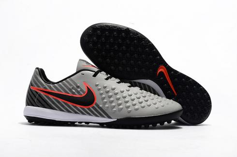 Nike Magista Orden II TF faible aide hommes argent noir chaussures de football