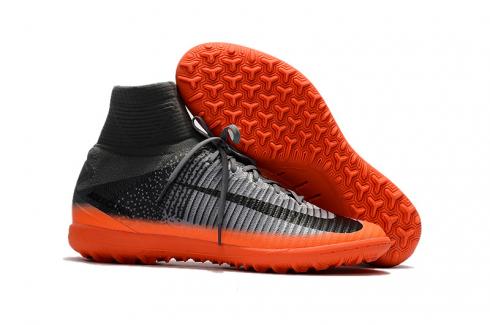 Nike Mercurial Superfly V CR7 TF high help black orange football - Sneakers con applicazione Giallo - StclaircomoShops