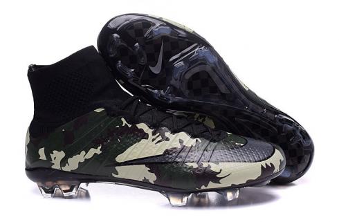 Nik Mercurial Superfly SE FG Camo Soccers Cleats Boots Army 835363-300 。