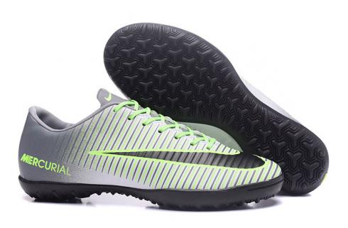 Nike Mercurial Superfly V FG Fotbalové boty Šedá Zelená Černá