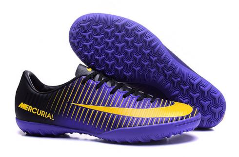 Nike Mercurial Superfly V FG รองเท้าฟุตบอล สีม่วง สีเหลือง