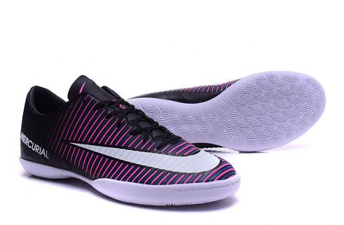 Giày đá bóng Nike Mercurial Superfly V FG low Assassin 11 đế phẳng màu đen hồng trắng