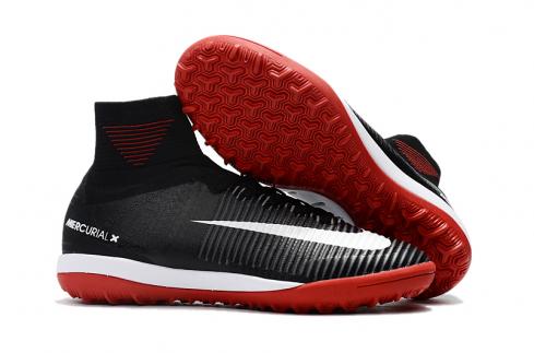 Nike Mercurial Proximo II TF Pitch Mørk Sort Hvid Rød