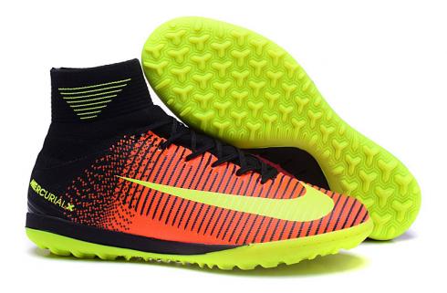 Nike Mercurial X Proximo II TF ACC MD Zapatos de fútbol Soccers Total Crimson Volt Pink Blast