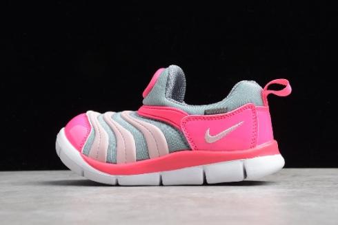 2020 dziecięce buty Nike Dynamo Free TD Pink Foam 343938 019