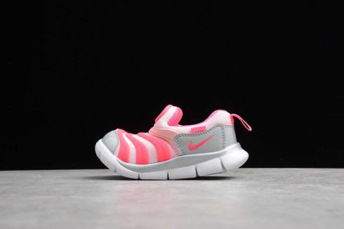 2020 ใหม่ Nike Dynamo Free เด็กวัยหัดเดิน Rose Red Pink Black CI1186-686