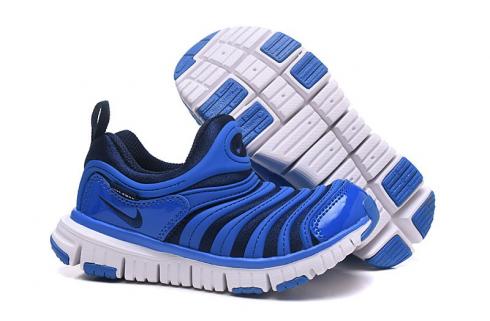 Nike Dynamo Free instapschoenen voor baby's, marineblauw 343938-426