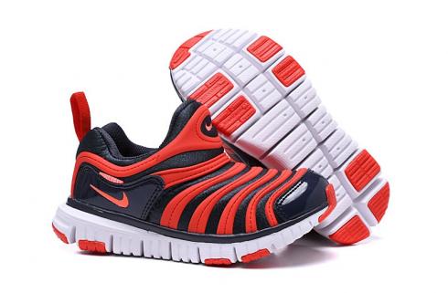 Nike Dynamo Free PS 嬰幼兒一腳蹬跑步鞋黑紅 343738-015