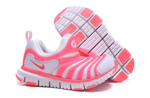 รองเท้าเด็กวัยหัดเดิน Nike Dynamo Free SE Infant Kids Pink Rose White AA7217-600