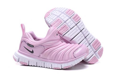 Nike Dynamo Free SE Y2K Infant Infant Shoes Gold Pink White 343738-628
