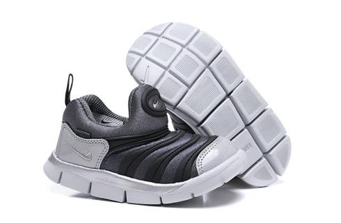 Nike Dynamo Free SE Y2K Zapatos para niños pequeños Metálico Plata Blanco BQ7105-001