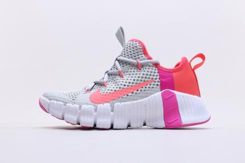 Nike Free Metcon 3 Trainingsschuh 2020, Neuerscheinung, White Fire Pink Magic Ember CJ6314-068