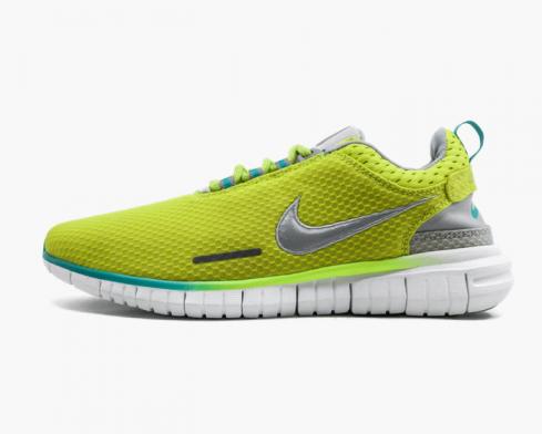 Nike Free OG 14 Breathe Yellow Green Mens Running Shoes 644394-300