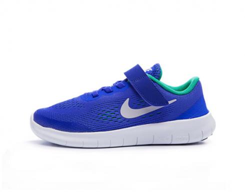 Кроссовки для бега Nike Free Rn PSV Blue White Preschool Boys 833991-404