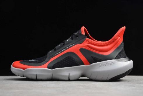 2020 Nike Free RN 5.0 Shield Red Black Grey BV1223 600