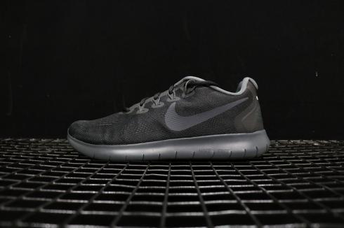 Nike Free RN 跑步鞋黑色金屬 880839-003