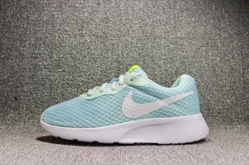 Nike Roshe Run Tanjun Glacier Azul Blanco Zapatos para correr para mujer 815655-401