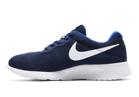 ανδρικά παπούτσια για τρέξιμο Nike Tanjun Navy Royal Blue White Mesh 812654-414