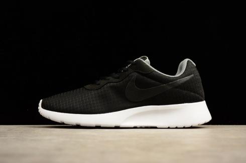 Nike Tanjun Premium-Schuhe in Schwarz, Weiß und Hellbraun, neu im Karton, 876899-001