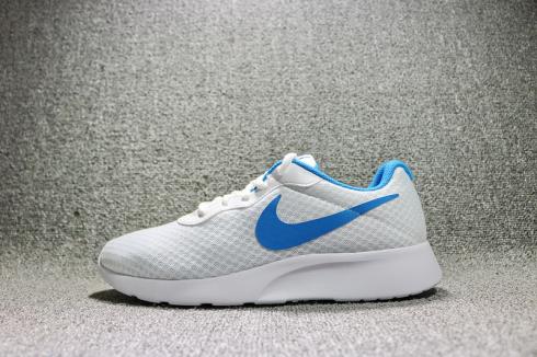 Sepatu Lari Pria Nike Tanjun White Photo Blue 812654-100