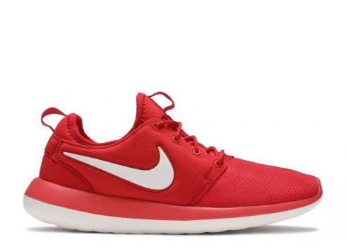 Nike Roshe Two University Red Track สีส้มสีขาว Arctic 844656-601